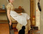 莱斯利乔治邓洛普 - At the Hearth